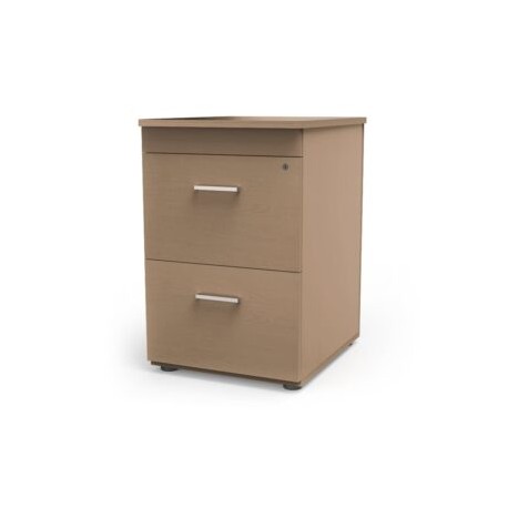 Archivero vertical 303 de 2 gavetas Melamina para oficina.