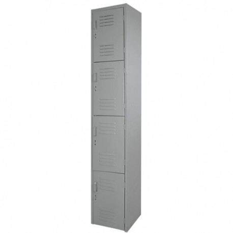 Locker Industrial de 4 puertas 180 x 36 x 37 para oficina