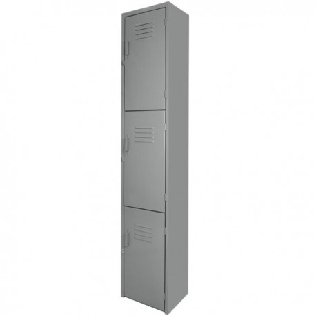 Locker Industrial de 3 puertas 180 x 38 x 45 para oficina