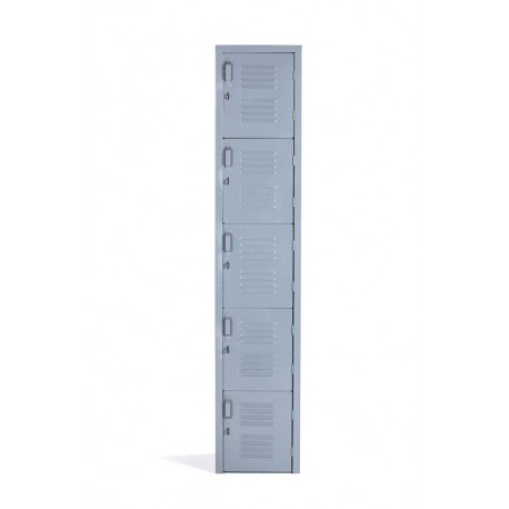 Locker Industrial de 5 puertas 180 x 36 x 37 para oficina