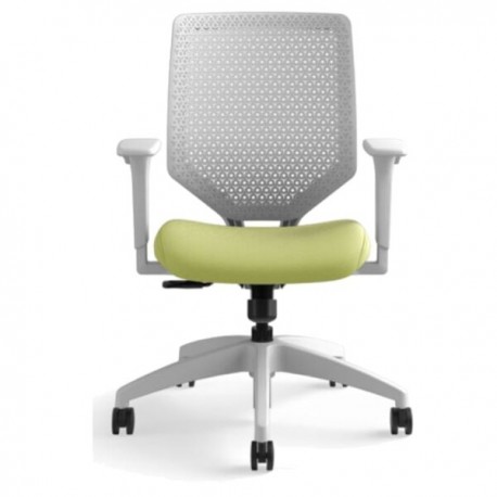 Silla ejecutiva Solve, asiento en tela verde, HON