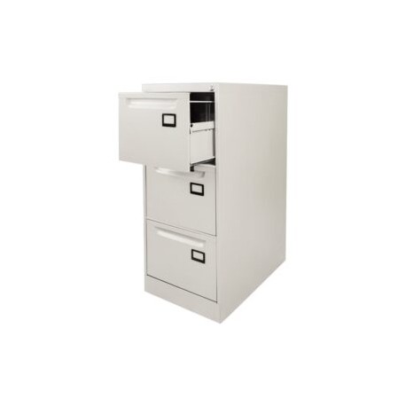 Archivero Nova vertical de 3 gavetas Metálico