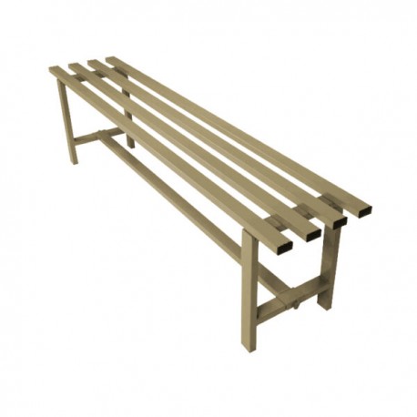 Banca Metalica Gimnasio 1.80x45x35 Metalico