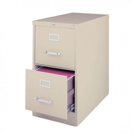 Archivero 2 Gavetas Vertical Hirsh Tamaño Carta para oficina.