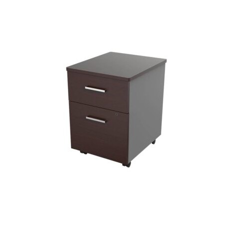 Archivero metálico Móvil 310 con 1 cajón papelero y 1 gaveta