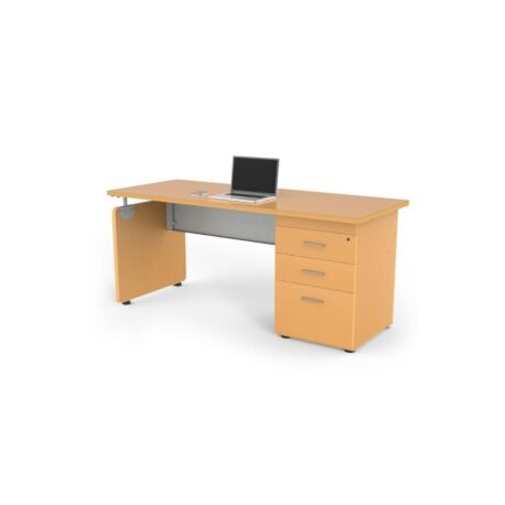 Escritorio ejecutivo Stila 716 con cajonera para oficina