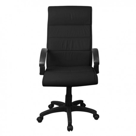 Silla ejecutiva Orozco, en piel negra