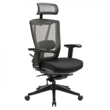 Silla ejecutiva H1 mesh asiento y estructura negro