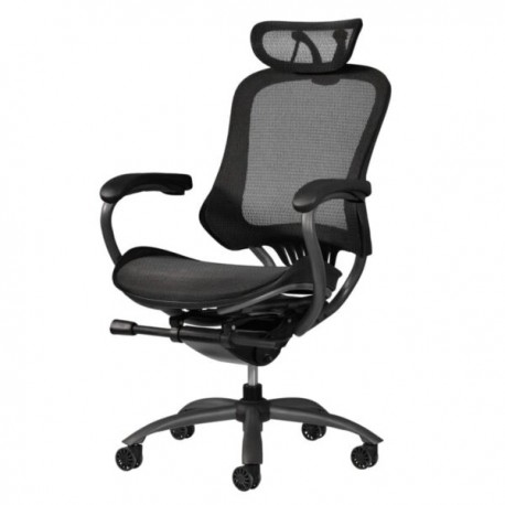 Silla ejecutiva KB-0, asiento y respaldo en mesh