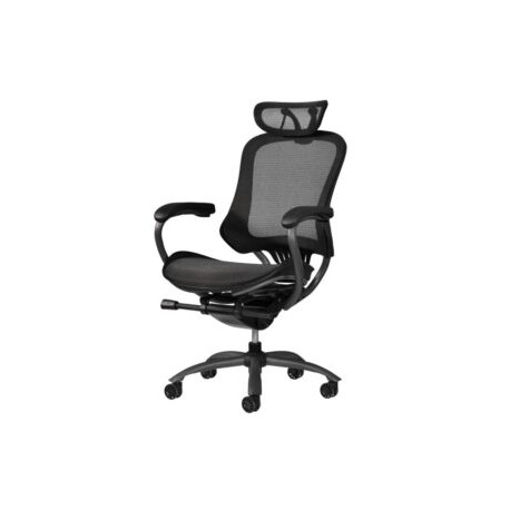 Silla ejecutiva KB-0, asiento y respaldo en mesh
