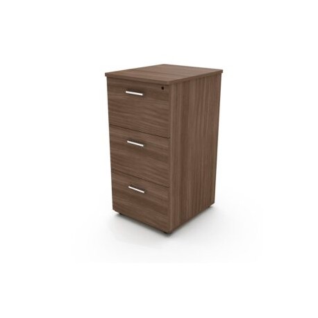 Archivero vertical 106XL de 3 gavetas Melamina para oficina.