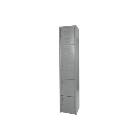 Locker Industrial de 5 puertas 180 x 38 x 45 para oficina