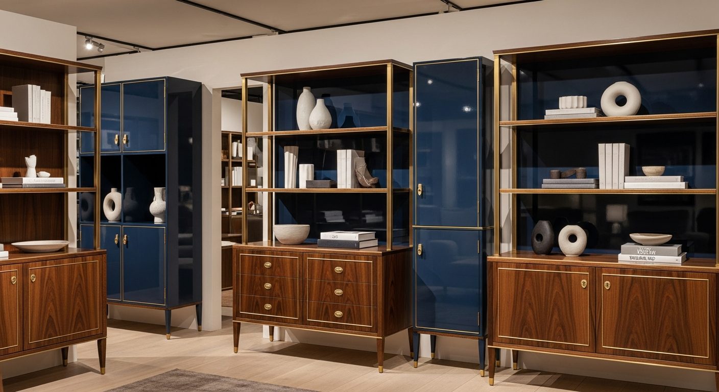 Muebles de almacenamiento prácticos